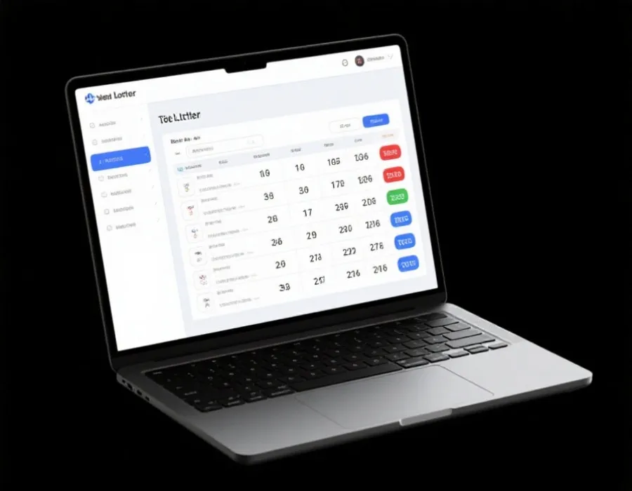 今日号码核对示意图